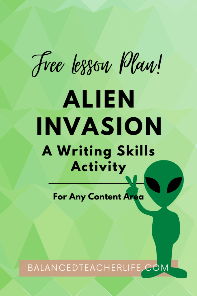 writing skills activity