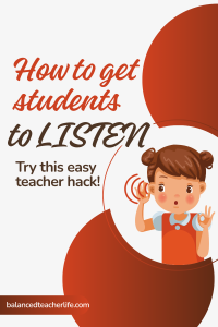 how to get students to listen