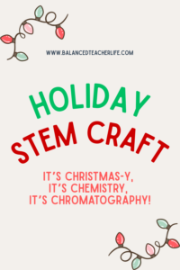 Holiday STEM activity