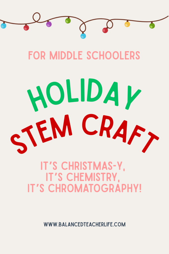 Holiday STEM activity